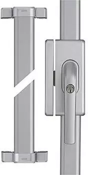 ABUS FOS650A Fenster-Stangenschloss 3-Punkt-Verriegelung mit Alarm (78051)