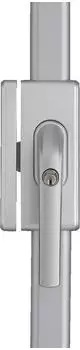 ABUS FOS650A Fensterschloss Stangenschloss, silber (77309)