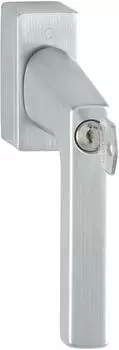 Hoppe Dallas Secustic Fenstergriff mit Sperrzylinder, VK 7x32-42mm, verchromt matt (11729557)