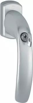 Hoppe Fenstergriff NY 0810SVS/U10 Aluminium F1 35mm abschließbar (3286585)