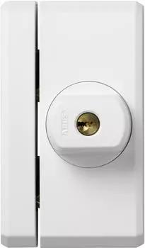 ABUS FTS 96 Fenster-Zusatzschloss wei&szlig;, abschlie&szlig;bar (FTS96 W)