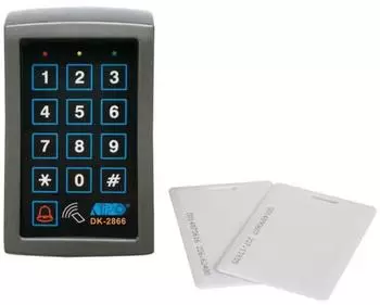Velleman Digitale Codetastatur mit Kartenleser, 3 Relaisausg&auml;nge (HAA2866N)