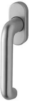 EDI Janus DK-Fenstergriff ovale Rosette VK7x35, Edelstahl matt (1013100000)