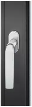 FSB Fenstergriff 1267 oval, Edelstahl matt, Rasterung, 24-38mm (0 34 1267 09039 6204)