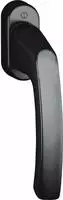 HOPPE Fenstergriff LI&Egrave;GE, Alu - schwarz matt , 7 x 40 mm , 7 x 40 mm, Alu...