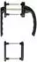 Hoppe Fenstertür-Garnitur 099KH/66N/U26/0710, 7-teilig, 63-68mm (8127425)