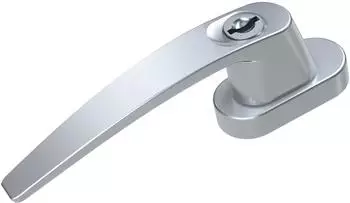 Basi Fenstergriff FG 504 abschließbar, silber (7554-0000)