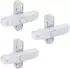 Basi FS 500 Fensterzusatzsicherung doppelflügelig, weiß, 3er-Set (1100-0060)
