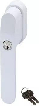 ABUS FG400 abschlie&szlig;barer Fenstergriff, gleichschlie&szlig;end, wei&szlig; (96976)