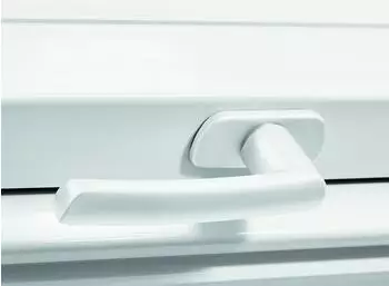 Roto Fenstergriff f&uuml;r Dachfenster R6/R8, Kunststoff, wei&szlig; (ZUB GRF R6R8K WHITE)