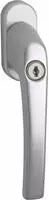 ROTO Fenstergriff ROTOLINE sperrbar - silber eloxiert