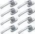 Basi FG 503 abschließbarer Fenstergriff, Aluminium silber, 8er Set (8X7553-0000)