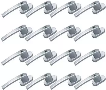 Basi FG 503 abschlie&szlig;barer Fenstergriff, Aluminium silber, 16er-Set (16X7553-0000)