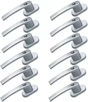 Basi FG 503 abschlie&szlig;barer Fenstergriff, Aluminium silber, 12er Set (12X7553-0000)