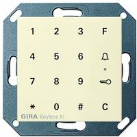 Gira 260503, Gira 260503 Gira Keyless In Codetastatur System 55 Reinwei&szlig;