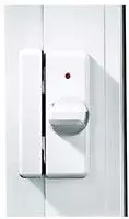 IKON 9M04 Weiss Kralltec Fenstersicherung Mit Drehknauf