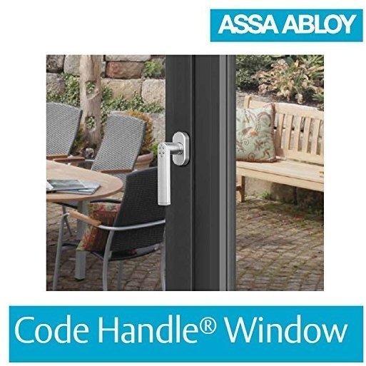 Assa Abloy Code Handle Window matt verchromt