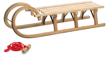 Gloco Gebirgsrodel 115 cm Esche mit Lattensitz S-Retro