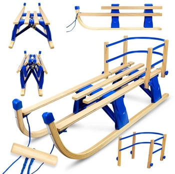 GaGaDumi Faltbare Schlitten (68245832) blau