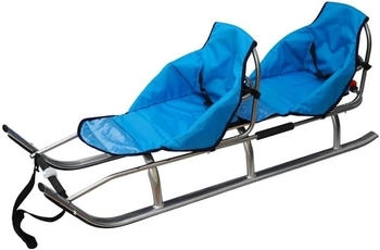 Skyline 2in1 Kinder Duo Schlitten (95320516) silber/grau