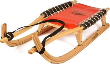 German Luge Schlitten 120 cm Doppel (9463356) weiß
