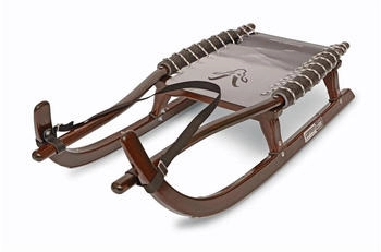 German Luge Schlitten 105 cm (9464803) braun
