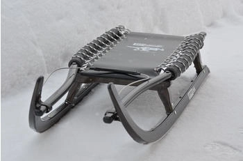 German Luge Schlitten 115 cm Doppel (9465275) grau