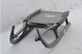 German Luge Schlitten 115 cm Doppel (9465299) grau