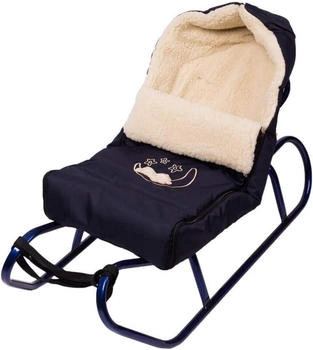 Goldkids Holzschlitten Set (12800663) blau