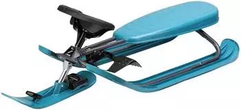 Stiga Snowracer Curve Bio Aqua, Lenkschlitten mit Bremse (7323-2266-00)