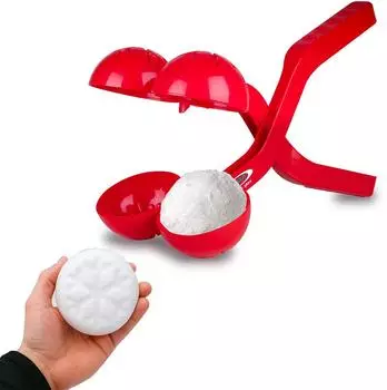 Jamara Snow Play Schneeballzange Duo 38cm, rot (461146)