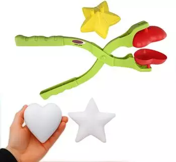 Jamara Snow Play Schneeballzange Herz und Stern 2in1 (461163)