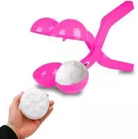 Jamara Schneeballzange Duo 38cm pink