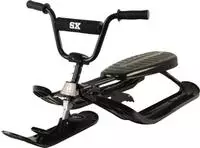 Stiga 73-3388-01, Stiga Snowracer Curve SX Steering Sledge (Black)