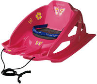 AlpenGaudi 4036312, ALPENGAUDI Kinder Schlitten AlpenBambino Pink