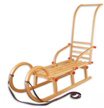 Erst-Holz Hörnerschlitten (39593787) braun