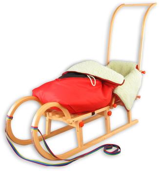 Erst-Holz Hörnerschlitten (39593794) braun