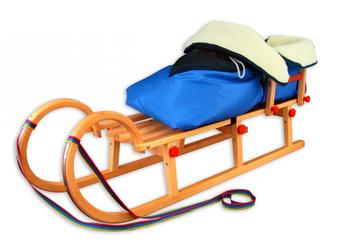 Erst-Holz Hörnerschlitten (39593909) braun