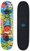 SCHILDKR&Ouml;T Skateboard Slider 78,70cm (31) Monsters Deck 790 x 200 mm, 9-fach