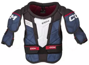 CCM NEXT Junior Shoulder Pad blau/schwarz
