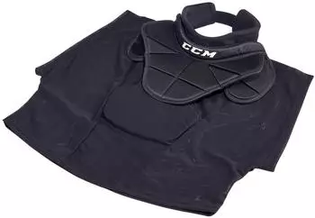 CCM Pro Shirt Style Hockey Goalie Neck Protector - Junior schwarz