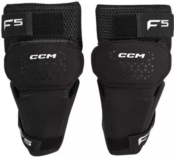 CCM F5 Goalie Knee Protector Senior schwarz