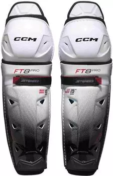 CCM JetSpeed FT8 Pro Senior Ice Hockey Shin Guards