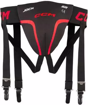 CCM Low Protection Bambini schwarz/rot