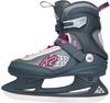 K2 Skates Escape Speed Ice grau / pink (Größe: 35)-