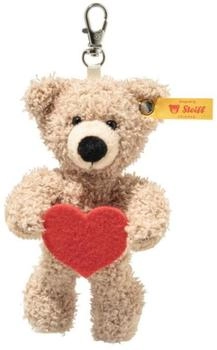 Steiff Anhänger Fynn Teddybär Love mit Herz beige/rot (112669)