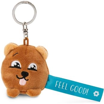 NICI Schlüsselanhänger Bär „Feel Good!" blau (62036)