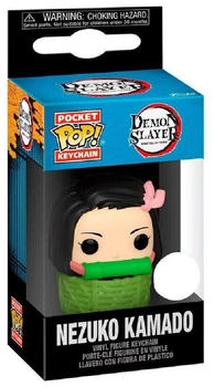 Funko Pocket Pop! Keychain: Demon Slayer - Nezuko Kamado in Basket