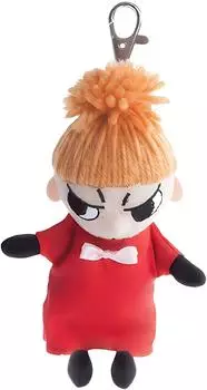 Aurora Little My Pl&uuml;sch-Schl&uuml;sselclip, rot, 4In (60155)