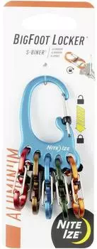 Nite Ize BigFoot Locker KeyRack Schl&uuml;sselanh&auml;nger, Aluminium (KLKBFA-03-R6)